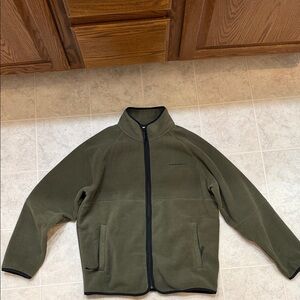 Carhartt wip Men's Green Fleece Jacket M
